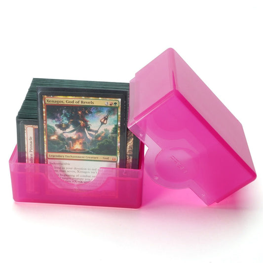 BCW Prism Deck Case - Polished - Fuchsia