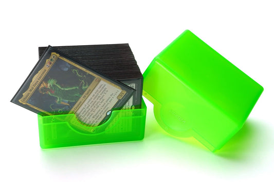 BCW Prism Deck Case - Polished - Lime Green