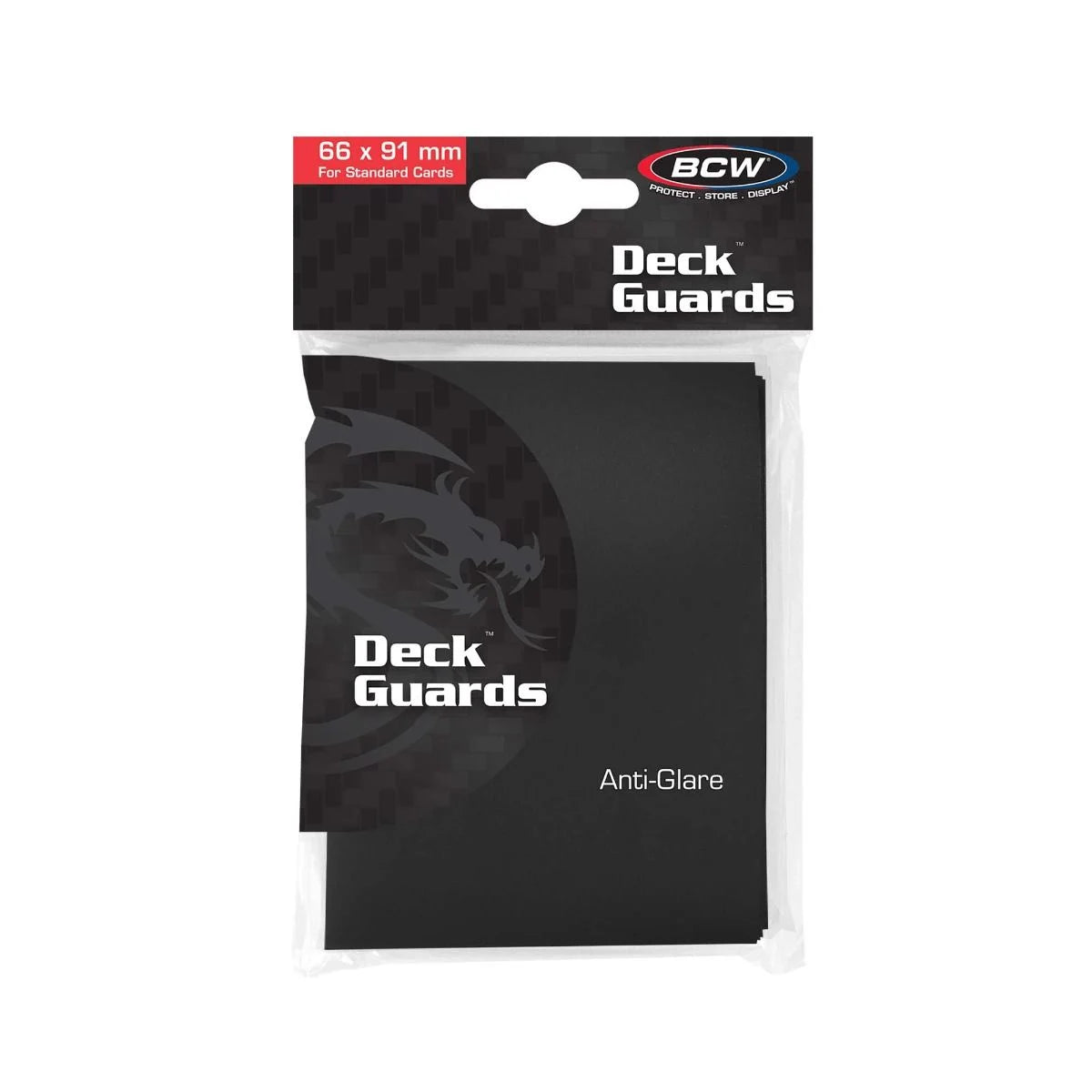 BCW Deck Guard - Double Matte - Black (50)