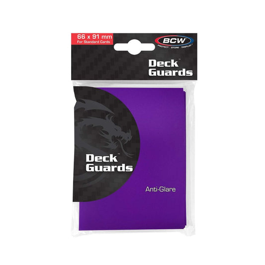 BCW Deck Guard - Double Matte - Purple (50)