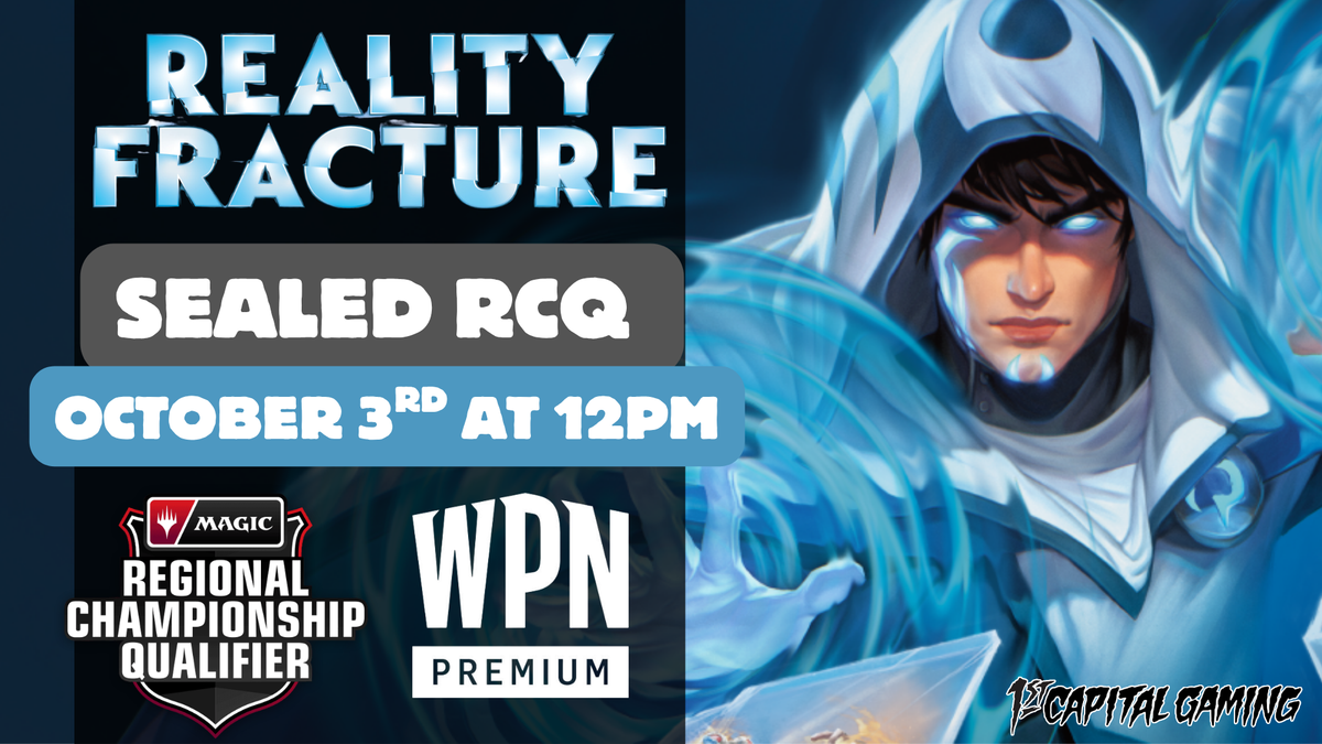 Magic: The Gathering Reality Fracture Sealed (2 slot) RCQ Event October 3rd, 2026
