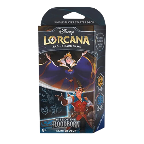 Disney Lorcana: Rise of the Floodborn Starter Deck (Amber & Sapphire)