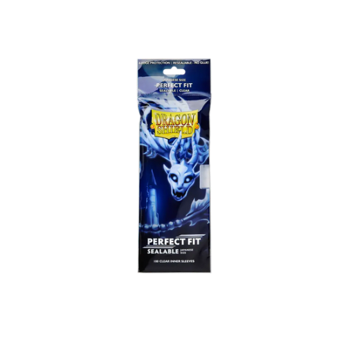 Dragon Shield: Japanese Clear Sealable Perfect Fit (100ct)