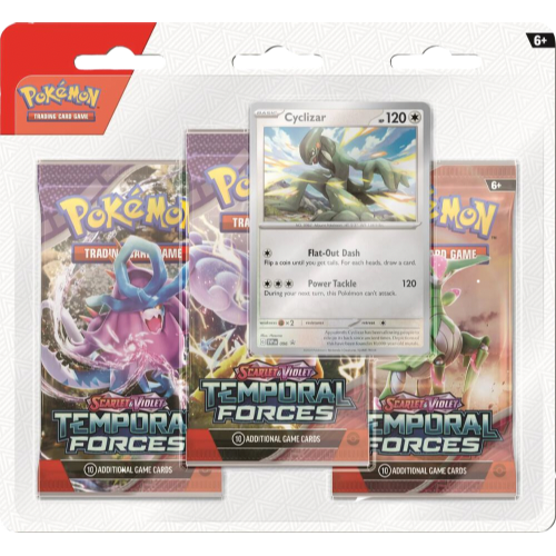 Pokémon: Temproal Forces 3 Pack Blister