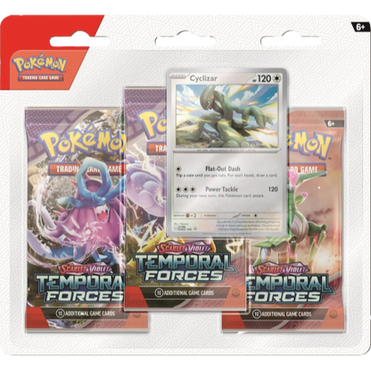 Pokémon: Temproal Forces 3 Pack Blister