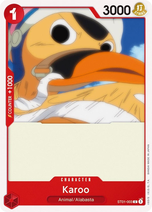 Image for Karoo (ST01-003) (Starter Deck 1: Straw Hat Crew) - One Piece Card Game