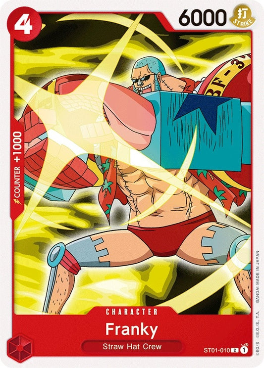 Image for Franky (ST01-010) (Starter Deck 1: Straw Hat Crew) - One Piece Card Game