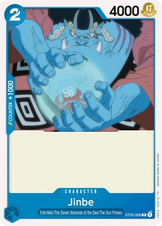 Image for Jinbe (ST03-006) (Starter Deck 3: The Seven Warlords of The Sea) - One Piece Card Game