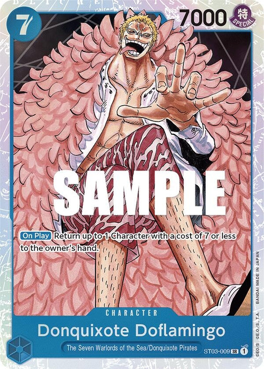 Image for Donquixote Doflamingo (ST03-009) (Starter Deck 3: The Seven Warlords of The Sea) - One Piece Card Game