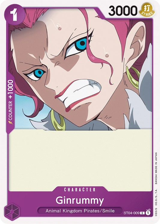 Image for Ginrummy (ST04-009) (Starter Deck 4: Animal Kingdom Pirates) - One Piece Card Game