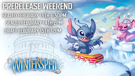 Lorcana: WinterSpell Prerelease Events- York PA