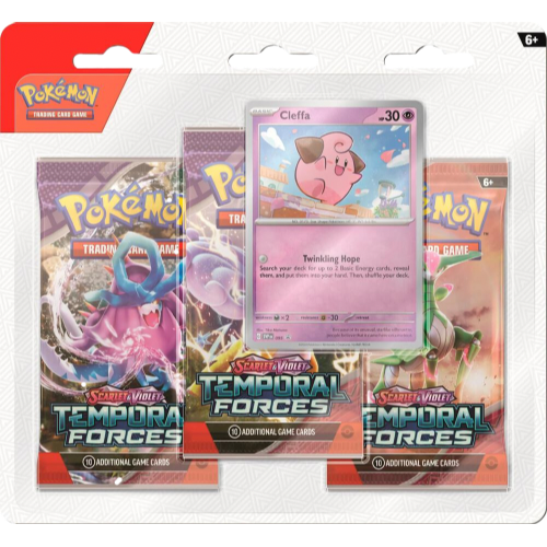 Pokémon: Temproal Forces 3 Pack Blister