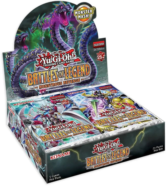 Yu-Gi-Oh: Battles of Legend: Monstrous Revenge Booster Box