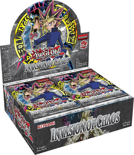 Yu-Gi-Oh 25th Anniversary: Invasion of Chaos Booster Box