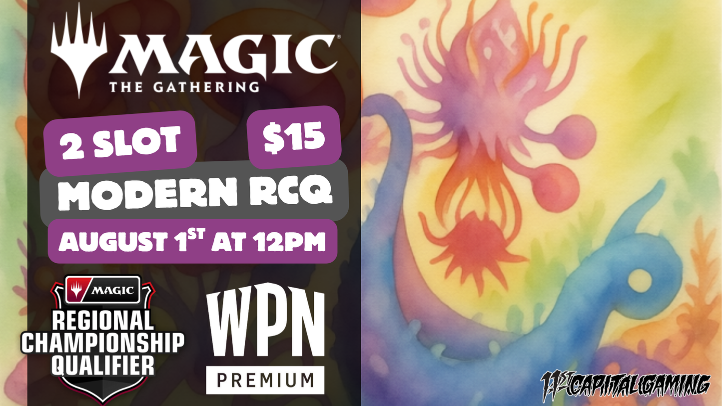 Magic: The Gathering Modern RCQ 2 Slot - August 1st at 12PM - York PA