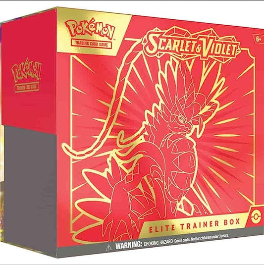 Pokémon TCG: Scarlet & Violet Elite Trainer Box (Styles Vary)