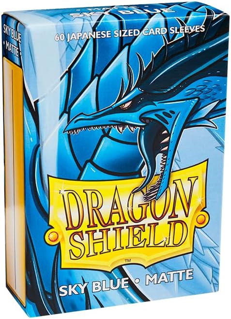 Dragon Shields Japanese: Matte Sky Blue (60)