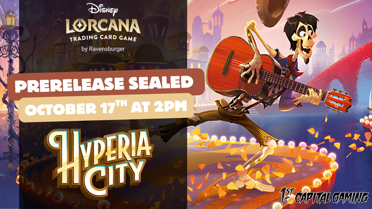 Lorcana: Hyperia Sealed Prerelease Events- York PA