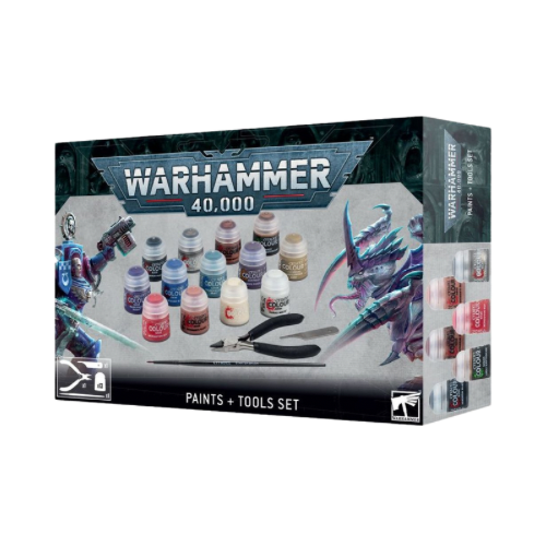 WARHAMMER 40,000 Paints + Tools Set