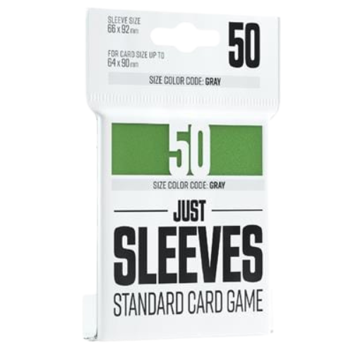 Just Sleeves: 50 Count Standard Card Game Sleeves