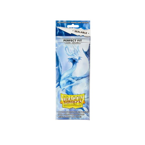 Dragon Shield: Clear Sealable Perfect Fit (100ct)