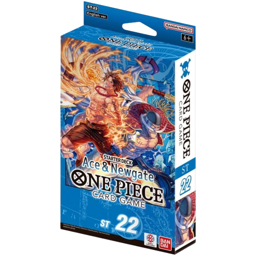 one piece card game starter deck 10 One Piece: Starter Deck 22: Ace & Newgate – 1st Capital Gaming
