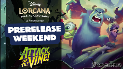 Lorcana: Attack of the Vine Sealed Prerelease Events- York PA