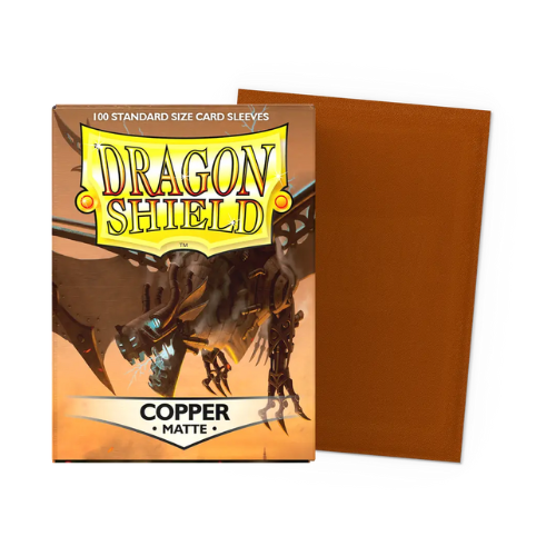 Dragon Shields: Matte Copper (100)