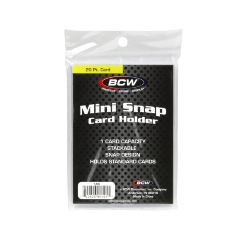 BCW Mini Snap Card Holder