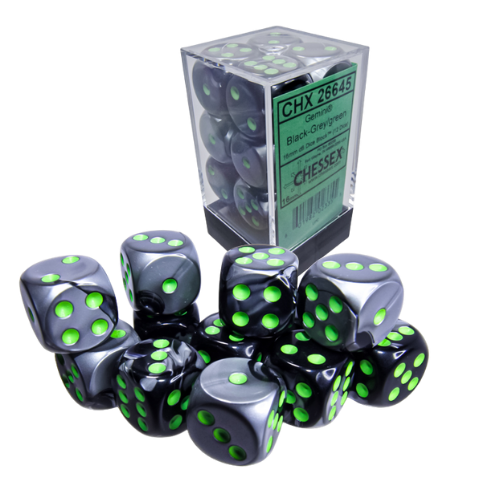Chessex 16mm D6 Dice Block