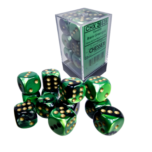Chessex 16mm D6 Dice Block