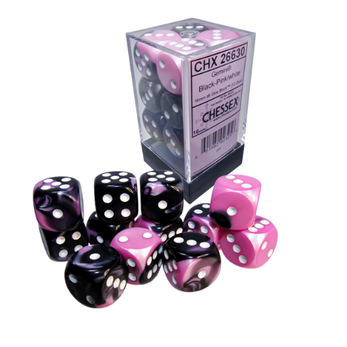Chessex 16mm D6 Dice Block