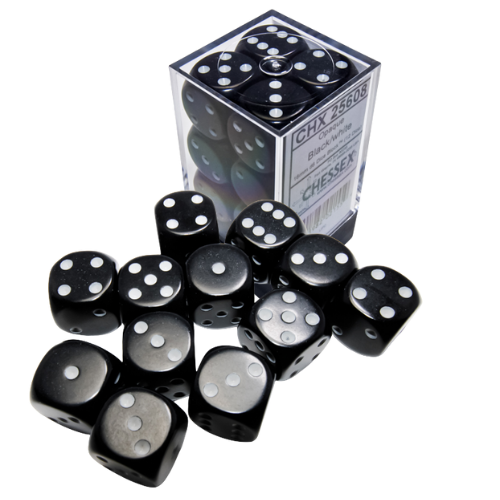 Chessex 16mm D6 Dice Block