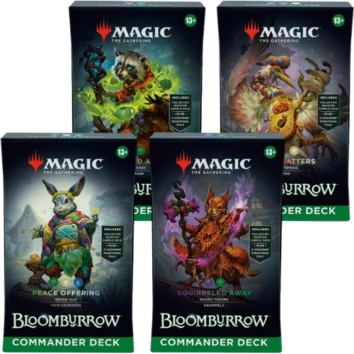 Bloomburrow Commander Decks (Set of 4)