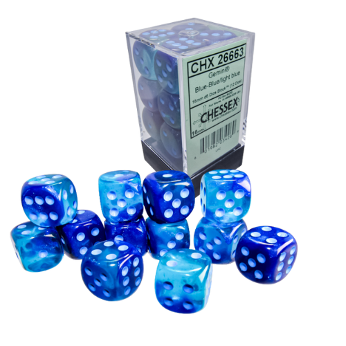 Chessex 16mm D6 Dice Block
