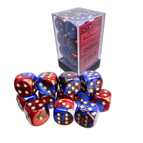 Chessex 16mm D6 Dice Block