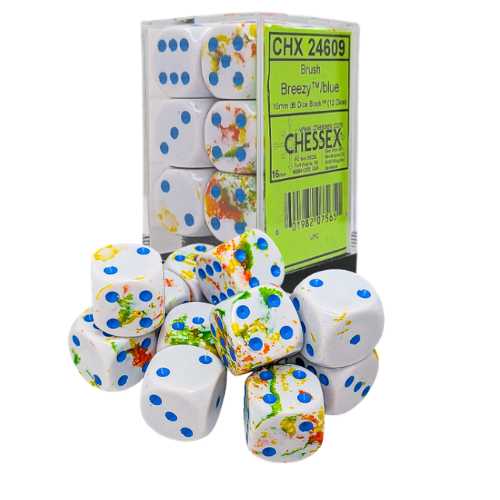 Chessex 16mm D6 Dice Block