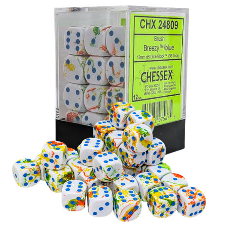 Chessex: 12mm D6 Dice Block