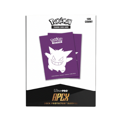 Ultra Pro: Elite Gengar 105ct APEX DECK PROTECTOR® Sleeves for Pokémon