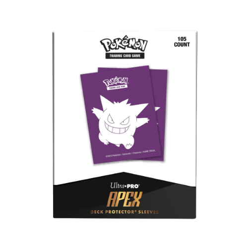 Ultra Pro: Elite Gengar 105ct APEX DECK PROTECTOR® Sleeves for Pokémon