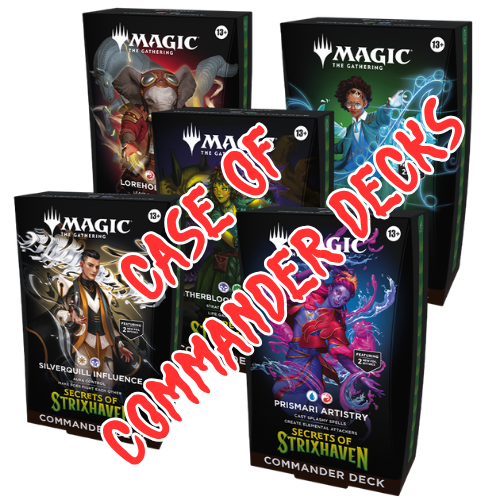 Magic: The Gathering | Secrets of Strixhaven Commander Decks (CASE)
