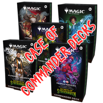 Magic: The Gathering | Secrets of Strixhaven Commander Decks (CASE)