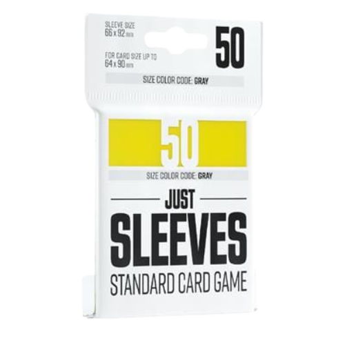 Just Sleeves: 50 Count Standard Card Game Sleeves