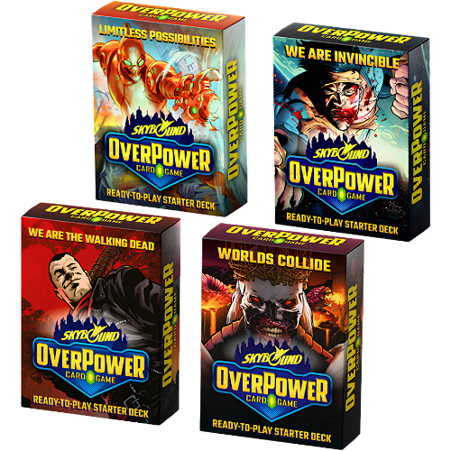 OverPower CCG | Skybound: Invincible/The Walking Dead Starter Deck - Worlds Collide