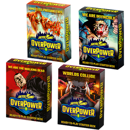 OverPower CCG | Skybound: Invincible/The Walking Dead Starter Deck - Worlds Collide