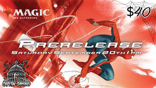 Spiderman: Sealed Prerelease Event - Saturday , September 20, at 1PM