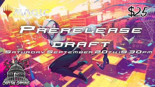 Spiderman: Prerelease Draft Event - Saturday, September 20, at 9:30PM - York