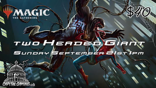 Spiderman: Two Headed Giant Event - Sunday, September 21, at 1PM - York