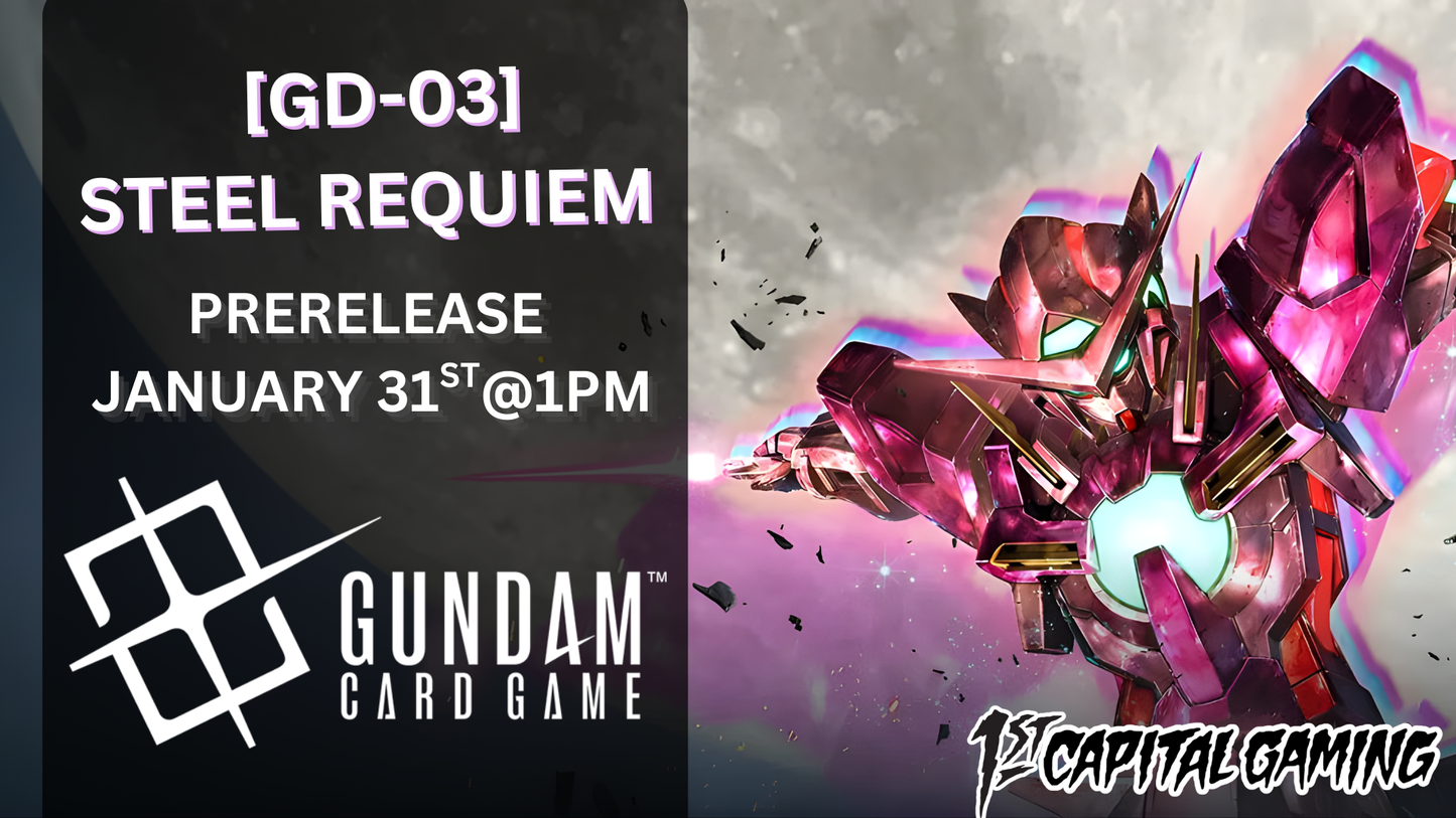 Gundam: Steel Requiem [GD-03] Release Event-York PA