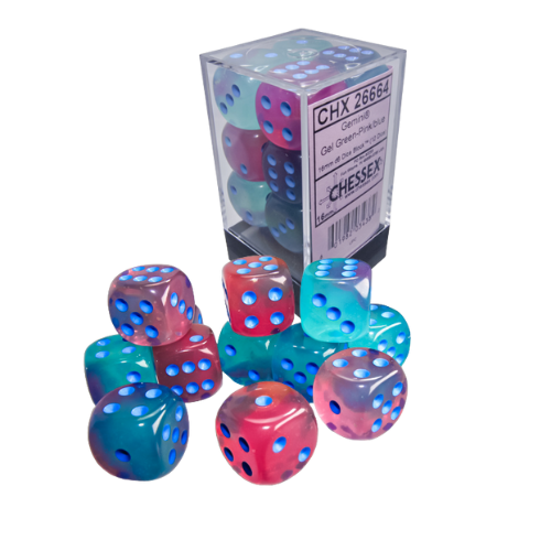 Chessex 16mm D6 Dice Block